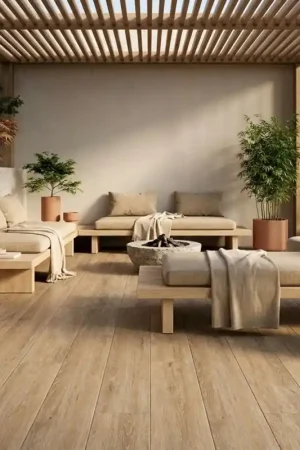 Carrelage ALBAR ROBLE 20x120 cm Effet Bois antidérapant R11 Nouveauté
